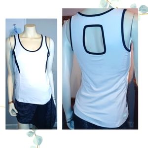 Fila SPORT shirt woman black & white  cotton M